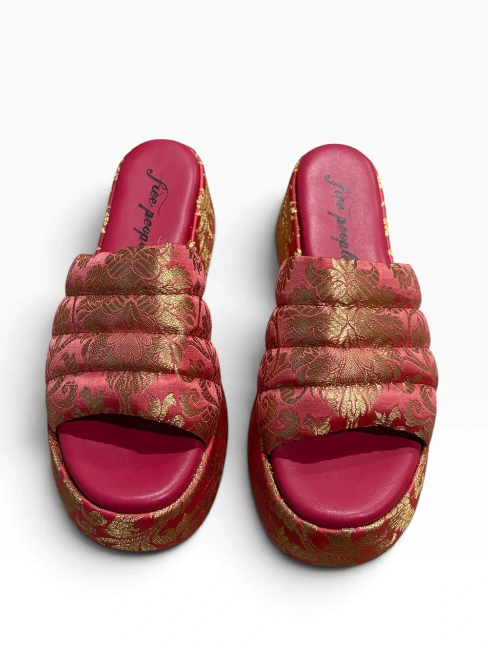 Free People Almost Paradise Platform Slid On